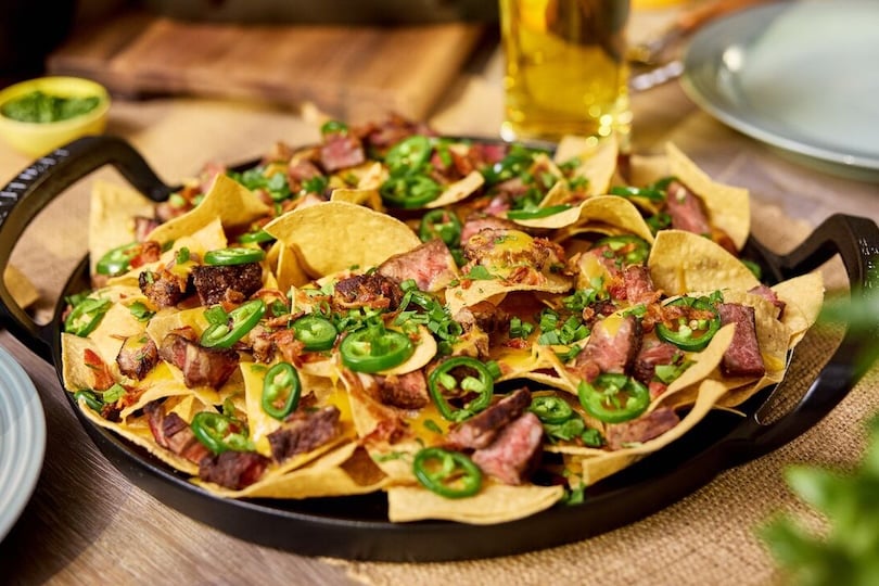 Grilled Ribeye Nachos